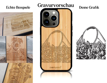INDIVIDUEL iPhone 15 Pro bambou plastique